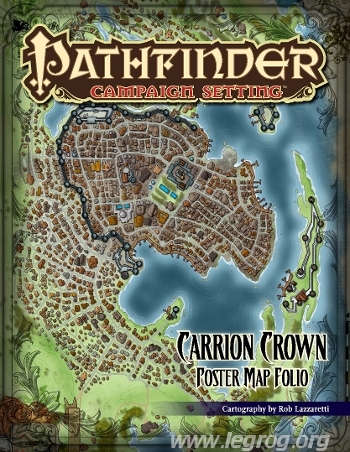 Couverture de Carrion Crown Poster Map Folio