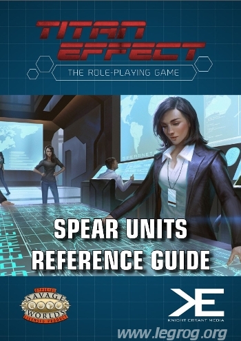 Couverture de SPEAR Units Reference Guide