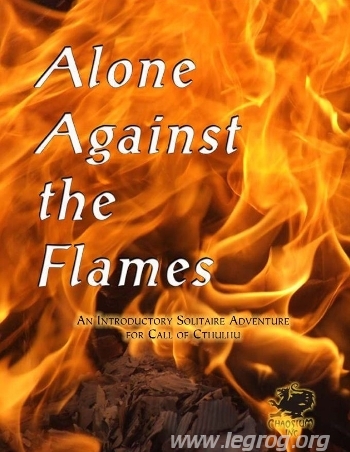 Couverture de Alone Against the Flames
