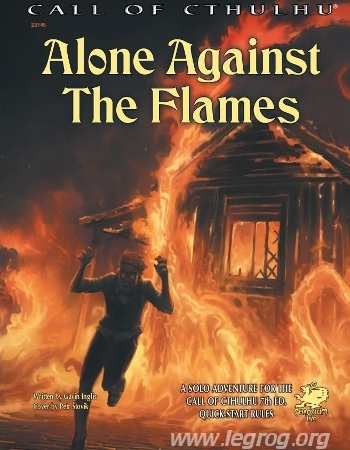 Couverture de Alone Against the Flames