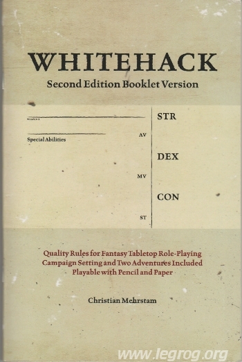 Couverture de Whitehack