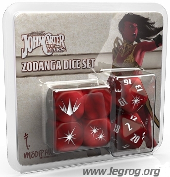 Couverture de Zodanga Dice Set