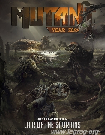 Couverture de Zone Compendium 1 : Lair of the Saurians