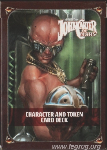 Couverture de Character and Token Card Deck