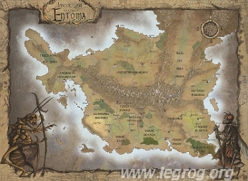Couverture de Carte d'Entoma