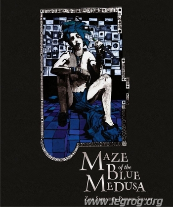 Couverture de Maze of the Blue Medusa