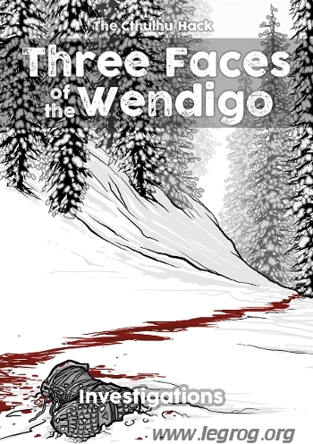 Couverture de Three Faces of the Wendigo