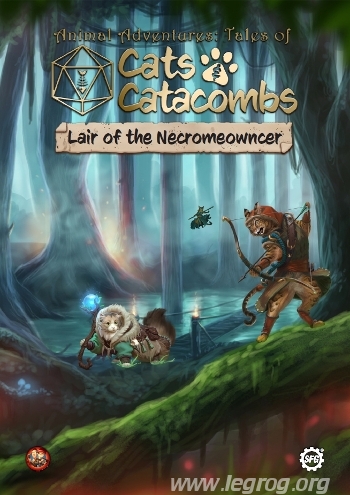 Couverture de Cats & Catacombs - Lair of the Necromeowncer