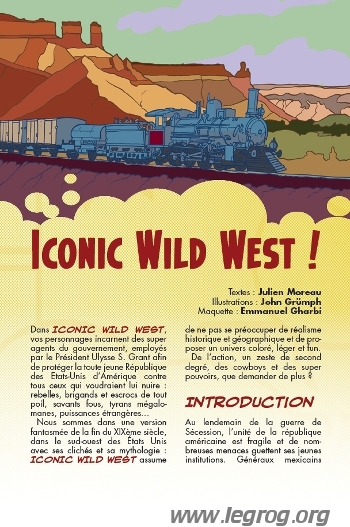 Couverture de Iconic Wild West !