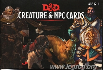 Couverture de Creature & NPC Cards