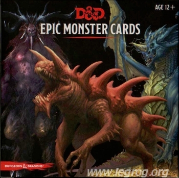Couverture de Epic Monster Cards