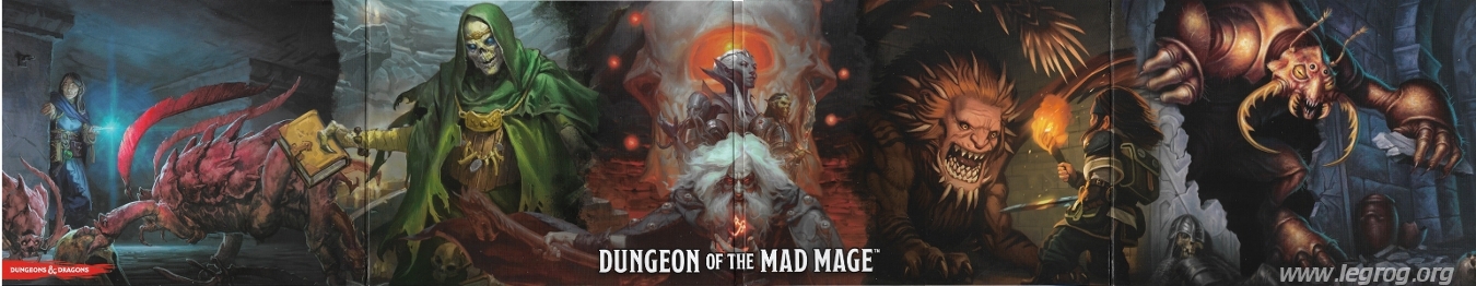Couverture de DM Screen Waterdeep - Dungeon of the Mad Mage