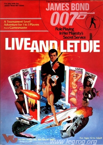 Couverture de Live and Let Die