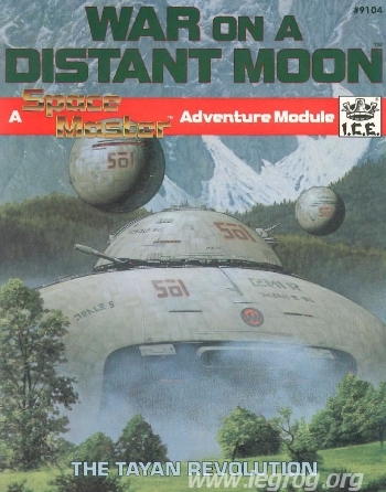 Couverture de War on a Distant Moon