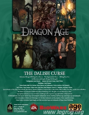 Couverture de Dalish Curse (The)