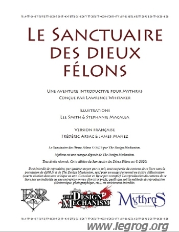 Couverture de Sanctuaire des Dieux Félons (Le)