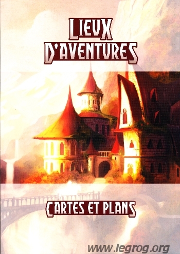 Couverture de Lieux d'Aventures - Cartes et Plans