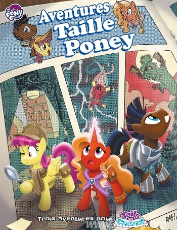 Couverture de Aventures Taille Poney
