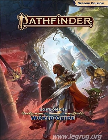 Couverture de Lost Omens World Guide