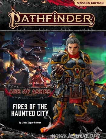 Couverture de Fires of the Haunted City