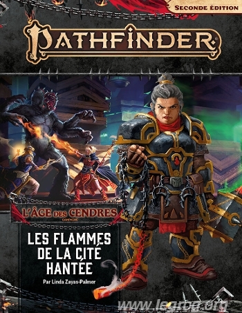 Couverture de Flammes de la Cité Hantée (Les)