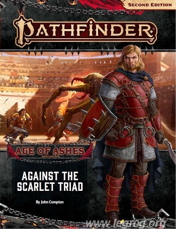 Couverture de Against the Scarlet Triad