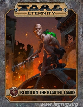 Couverture de Blood on the Blasted Lands