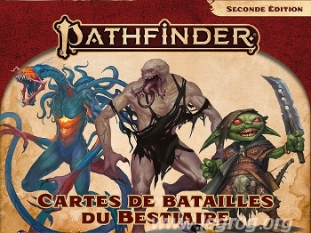 Couverture de Cartes de Batailles du Bestiaire