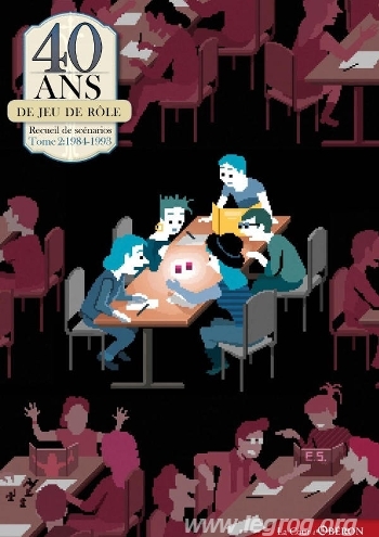 Couverture de 40 Ans de Jeu de Rôle Tome 2 : 1984-1993