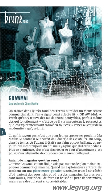 Couverture de Bruine #003 : Grawmal