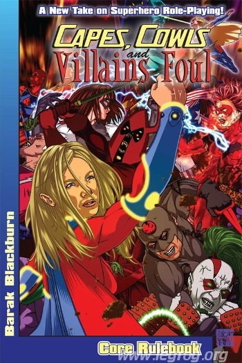 Couverture de Capes, Cowls & Villains Foul