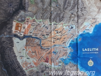 Couverture de Carte de Laelith en Tissu