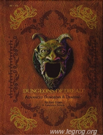 Couverture de Dungeons of Dread