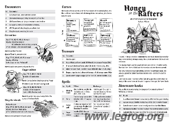 Couverture de Honey in the Rafters
