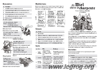 Couverture de Miel dans la Charpente (Du)