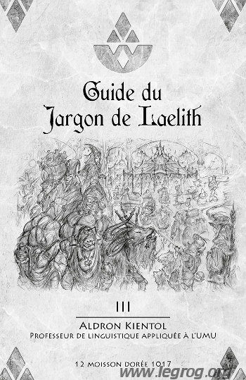 Couverture de Guide du Jargon de Laelith