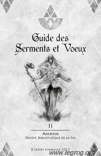 Couverture de Guide des Serments et Voeux