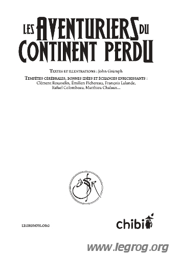 Couverture de Aventuriers du Continent Perdu (Les)