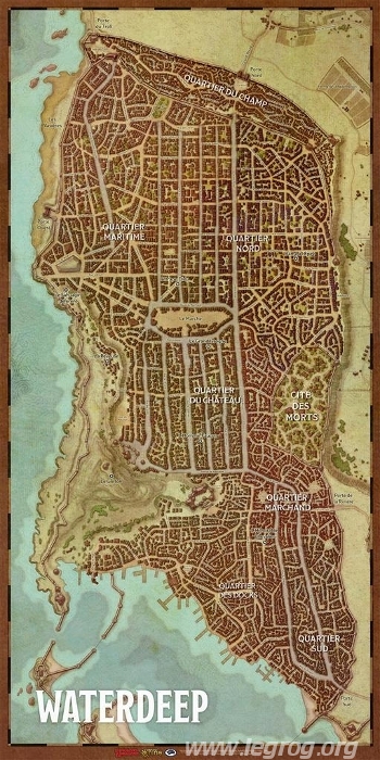 Couverture de Plan de la Cité de Waterdeep