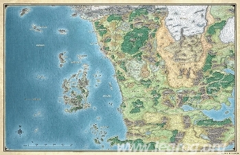 Couverture de Faerûn Map