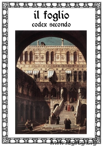 Couverture de Foglio Codex Secondo (Il)