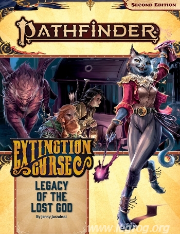 Couverture de Legacy of the Lost God