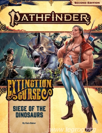 Couverture de Siege of the Dinosaurs