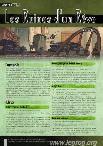Couverture de Ruines d'un Rêve (Les)