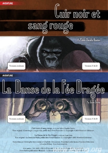 Couverture de Cuir Noir et Sang Rouge & La Danse de la Fée Dragée