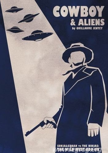 Couverture de Cowboy and Aliens