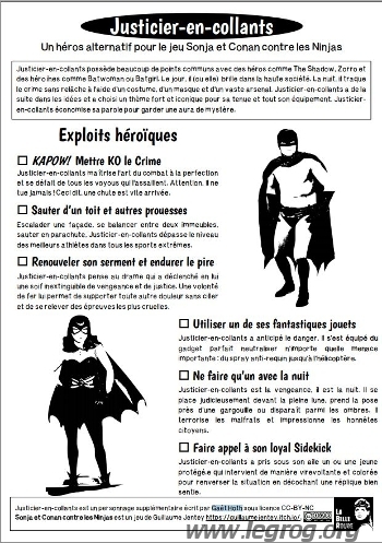 Couverture de Justicier-en-Collants
