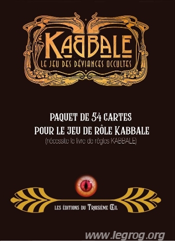 Couverture de Paquet de 54 Cartes