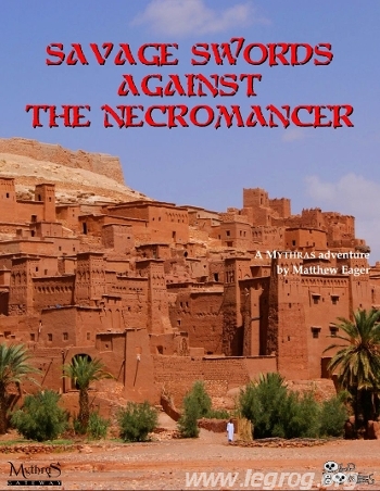 Couverture de Savage Swords Against the Necromancer