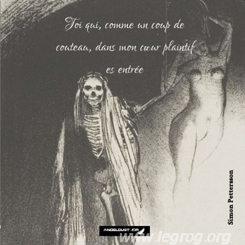 Couverture de Toi Qui, Comme un Coup de Couteau, dans mon Coeur Plaintif Est Entrée